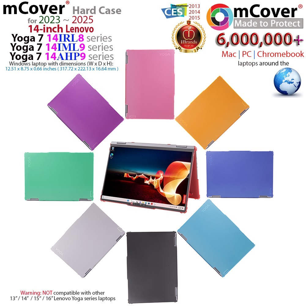 NEW mCover for 2023-2025 14" Lenovo Yoga 7 14IRL8 14AHP9 14IML9 Windows Laptop