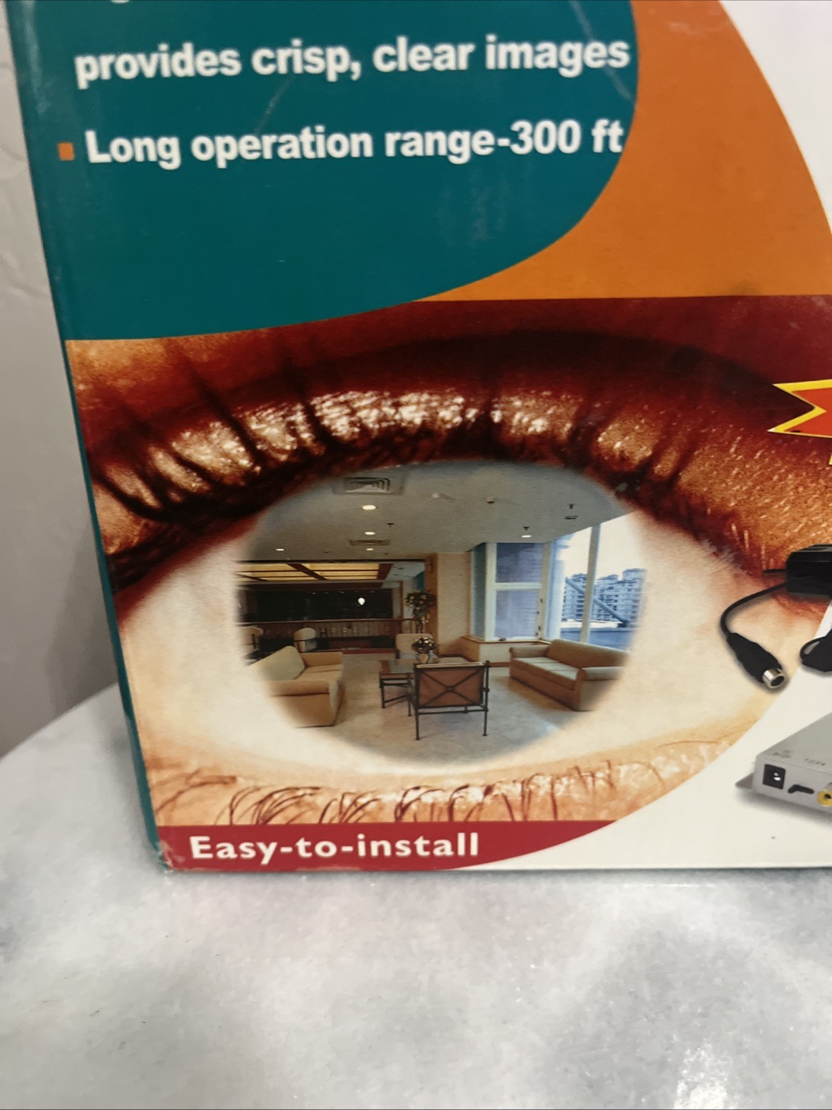 1.2 GHz Wireless Surveillance System- Built-in Microphone New