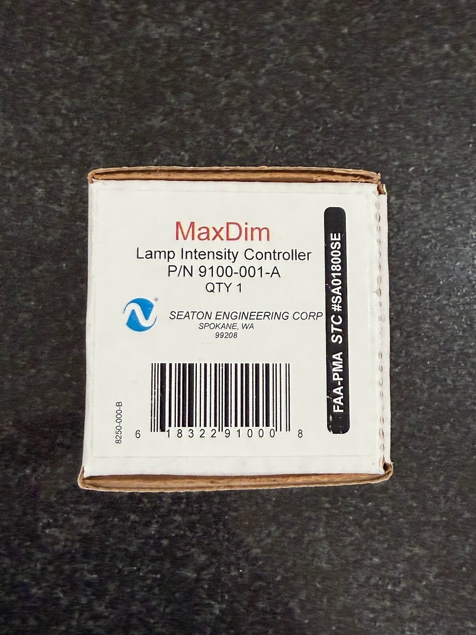 Seaton MaxDim 9100-001-A Lamp Dimmer Control NIB Complete w/ STC LED Compatible