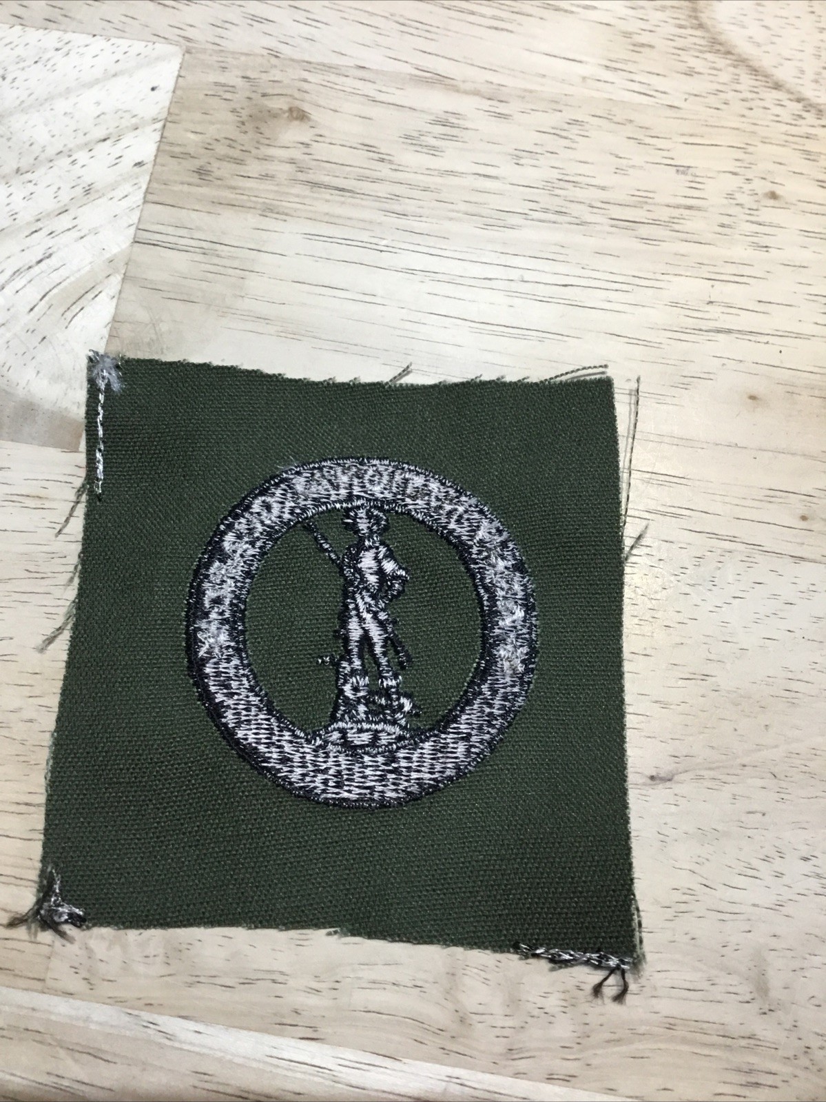Army National Guard Pocket Patch, Subdued - NOS