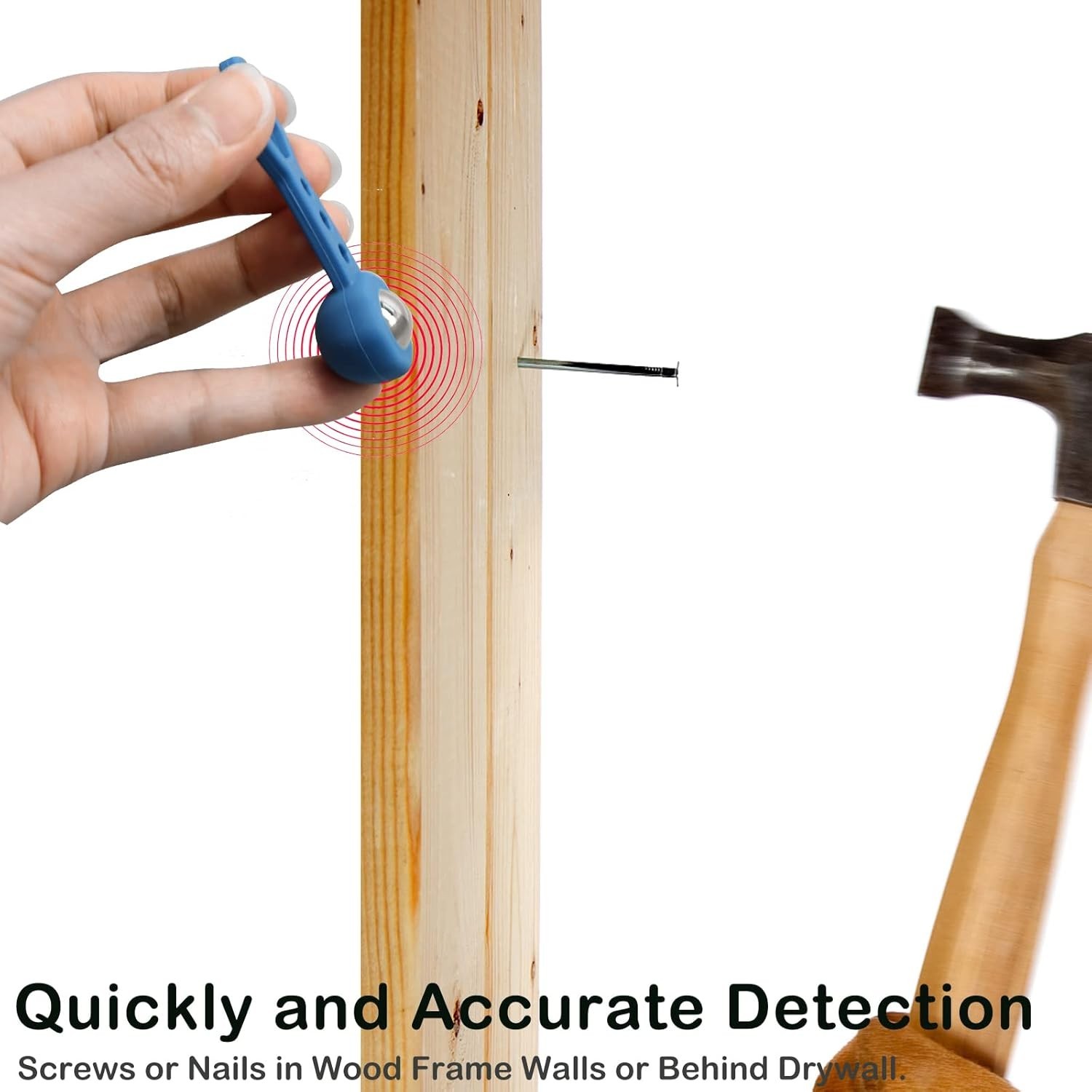 Durable Magnetic Stud Finder - Perfect for DIY & Professional Projects