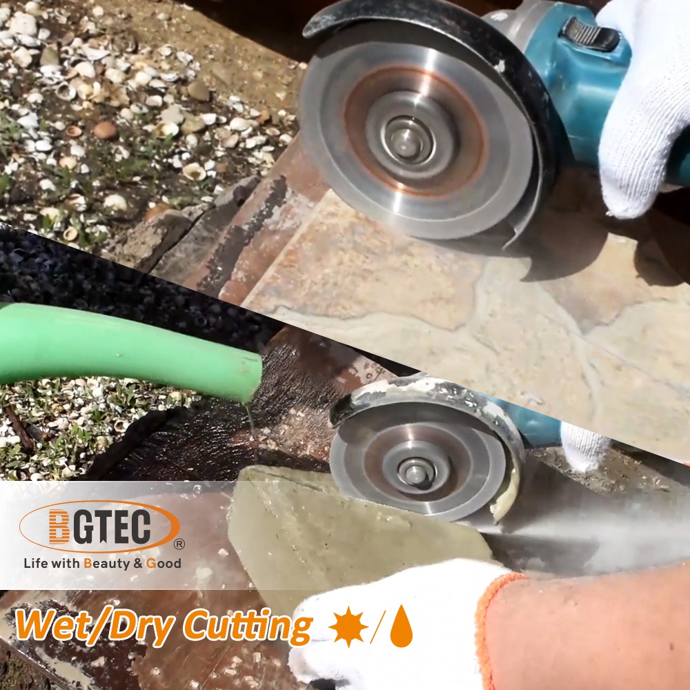 Diamond Blade Segment Cutting Disc for Concrete Marble Granite Cutter 2pcs 9''