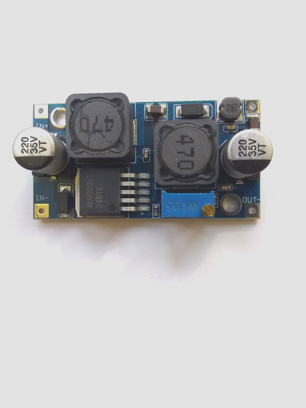 2 pcs. XL6009 DC-DC 1.5V - 35V Adjustable Step Up/Down Power Supply Module