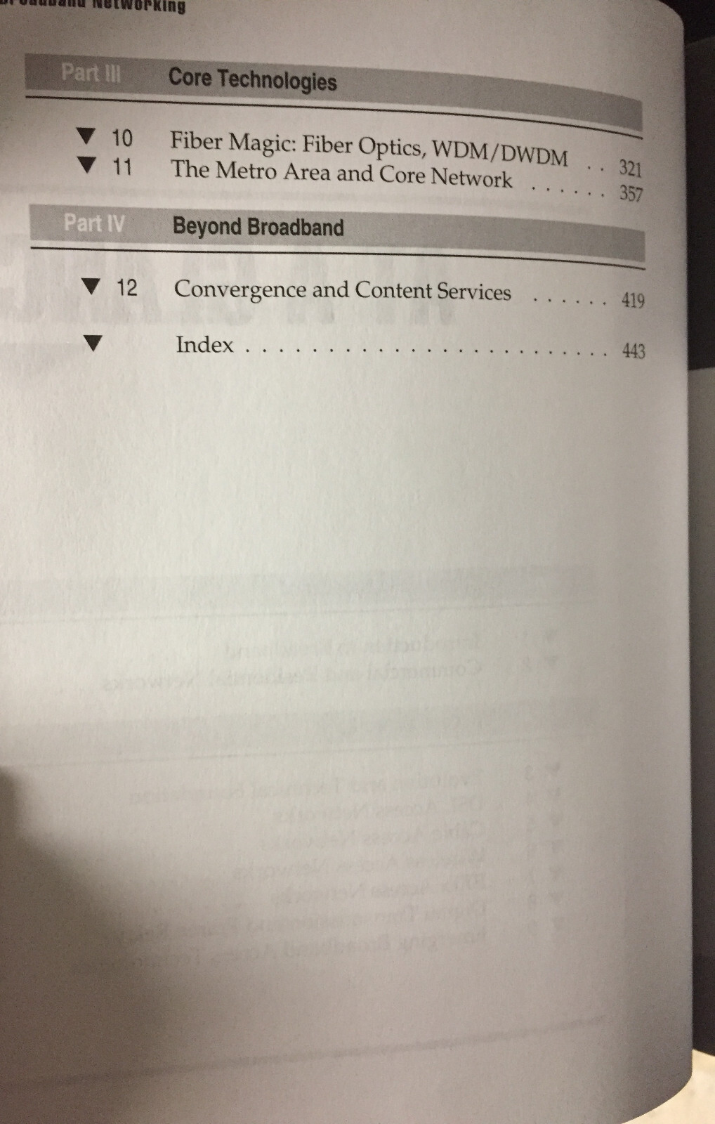 Book = Network Library Broadband Networking WDM DWDM SONET by Glen Carty