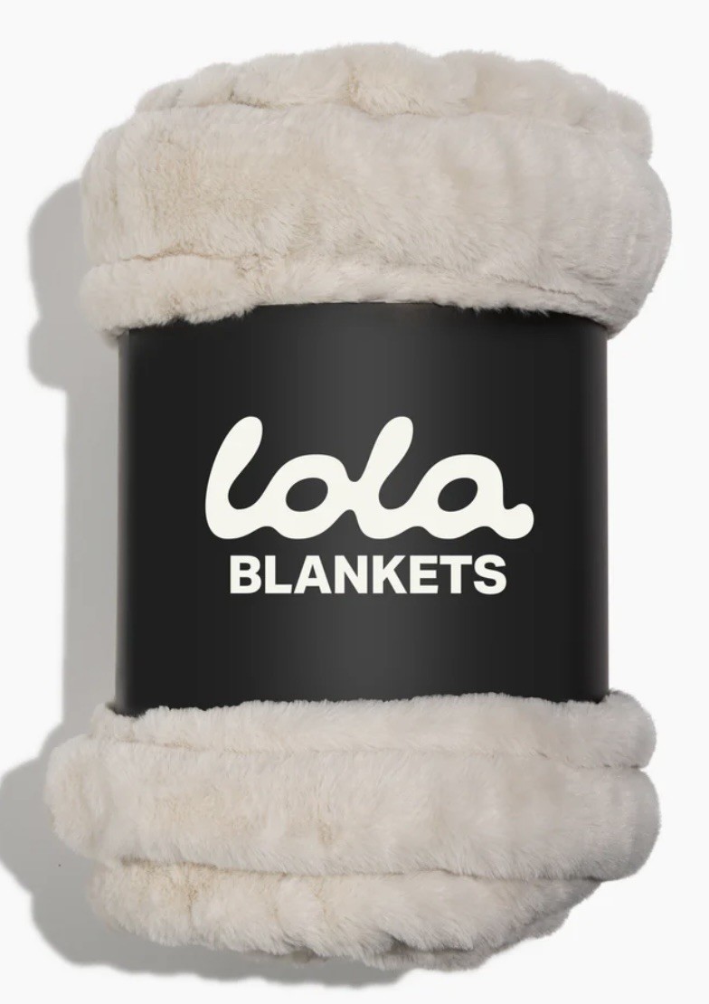 BRAND NEW Lola Blanket - Antique Ivory - Large (SEALED)