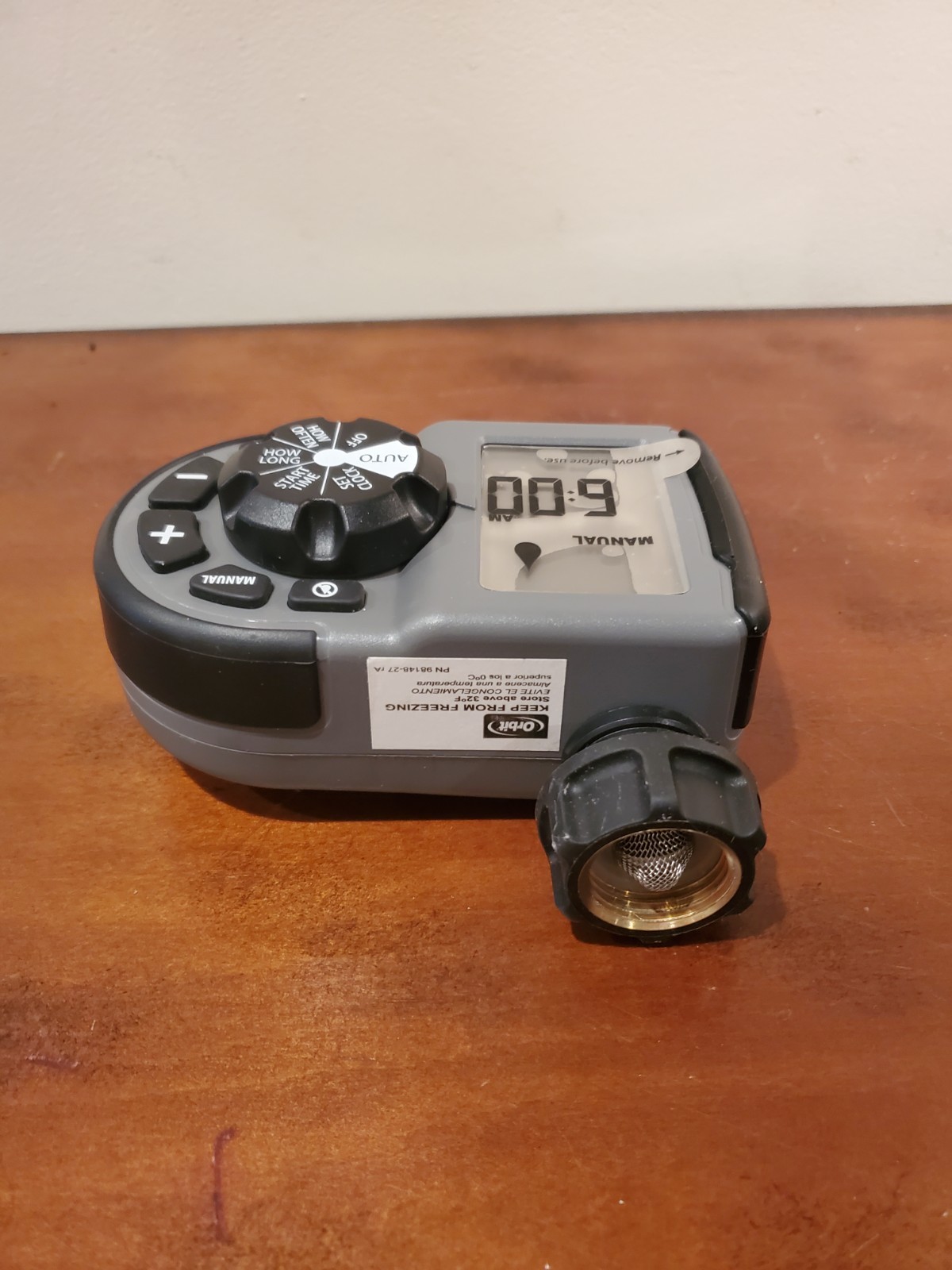 Orbit 1-Outlet Programmable Hose Watering Timer Sprinkler Timer 56619