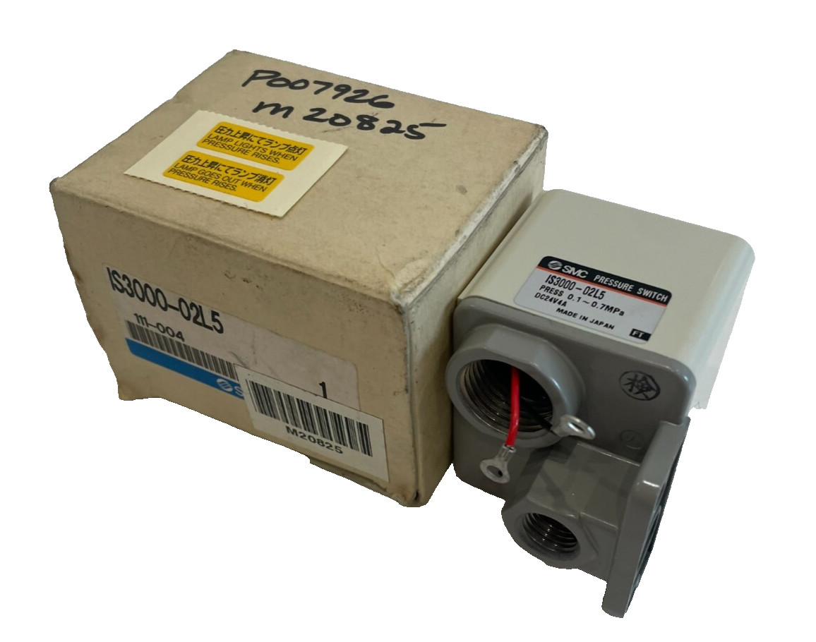 NEW SMC IS3000-02L5 PRESSURE SWITCH IS300002L5