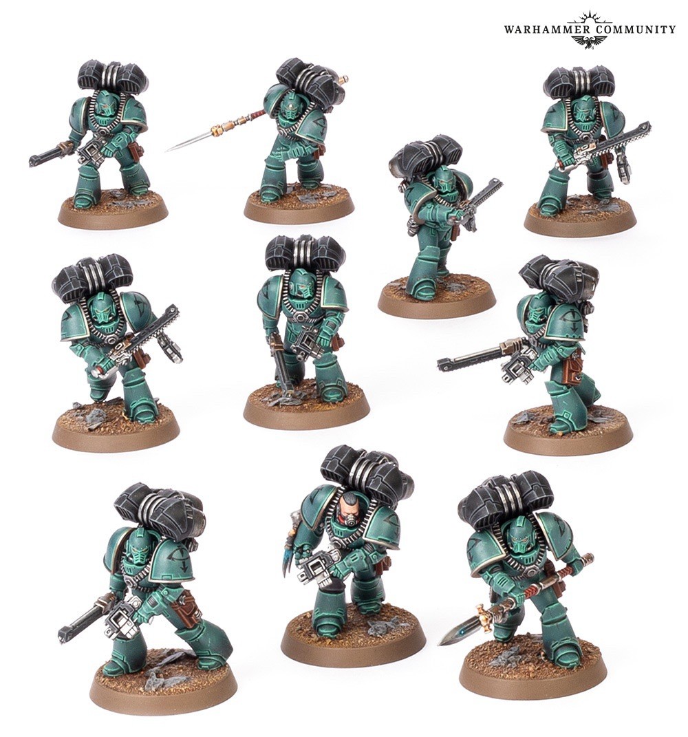 PREORDER Horus Heresy: Legiones Astartes MK IV assault Squad SHIPS 8/8/26