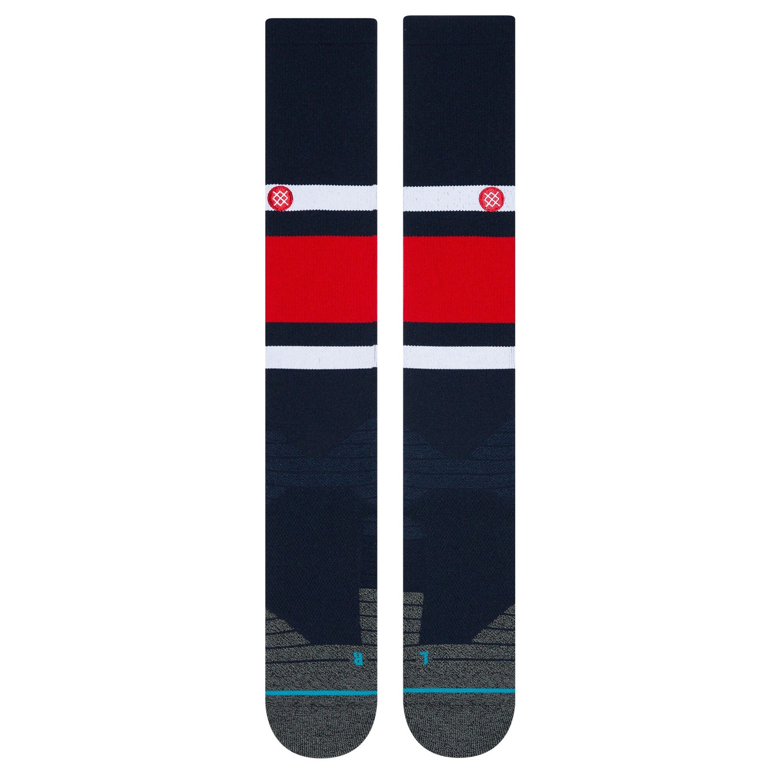 Stance MLB Diamond Pro Atlanta Braves Stripe OTC Socks (L)