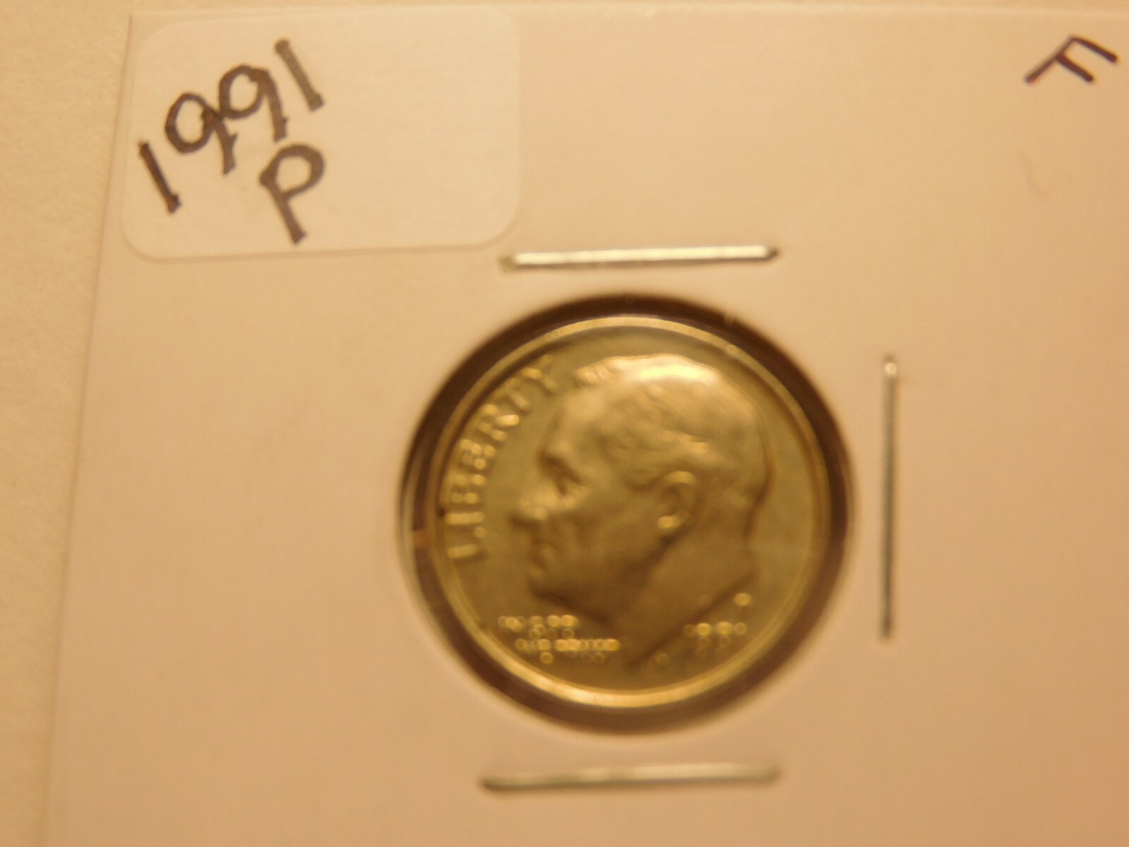 1991 P  Dime-Very Good To Xtra Fine