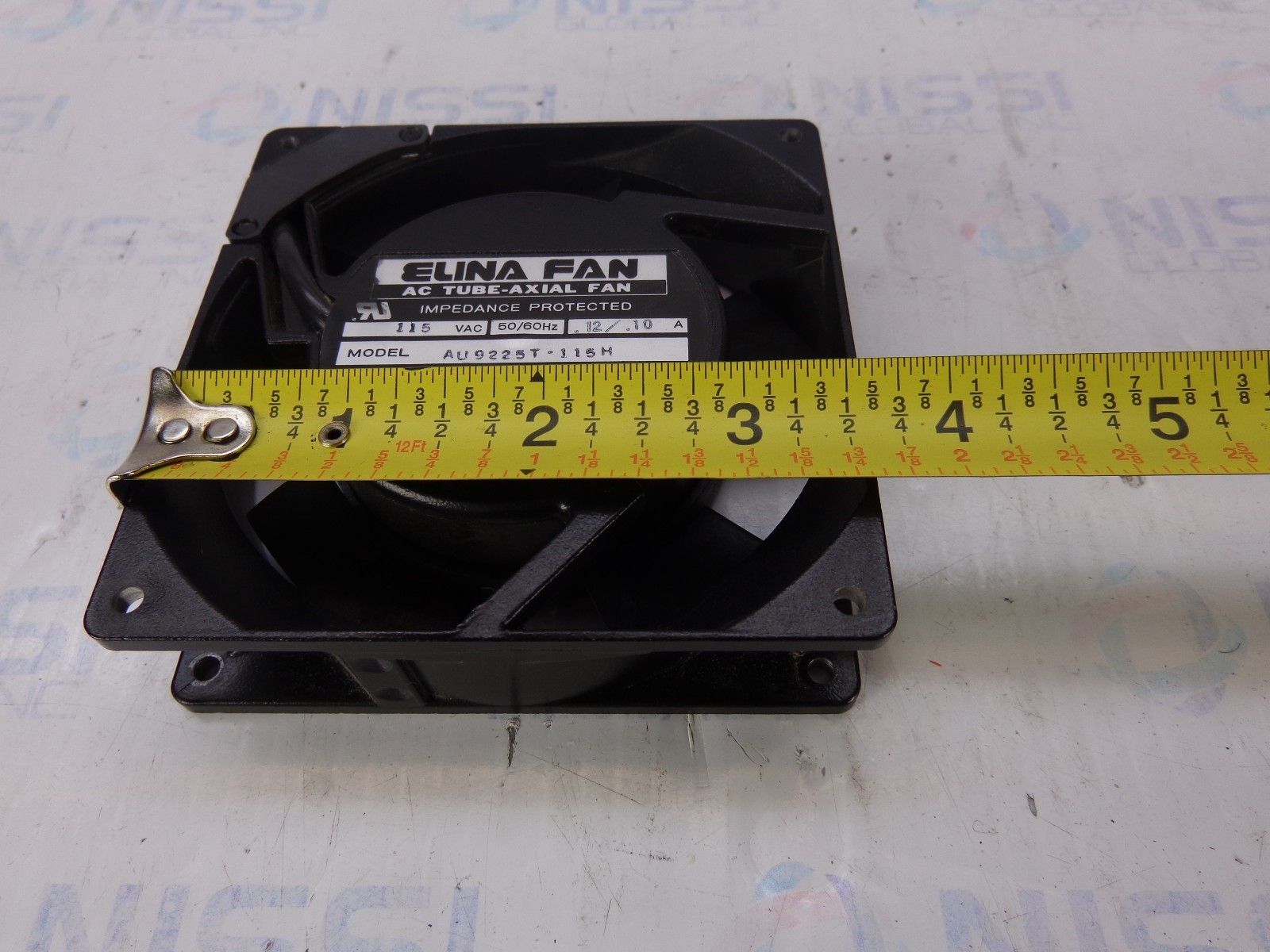 ELINA AU9225T-115H AC Tube-Axial Fan Aluminium Frame