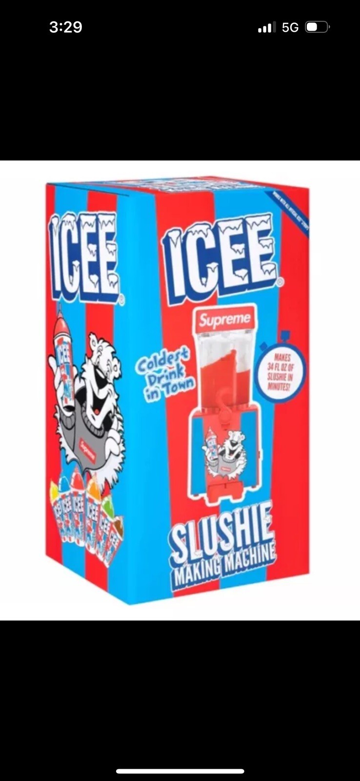SUPREME ICEE SLUSHIE MACHINE