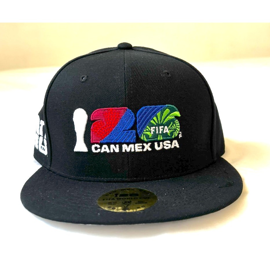 FIFA World Cup 2026 Black CANADA MEXICO USA Snapback Cap Official Licensed Hat