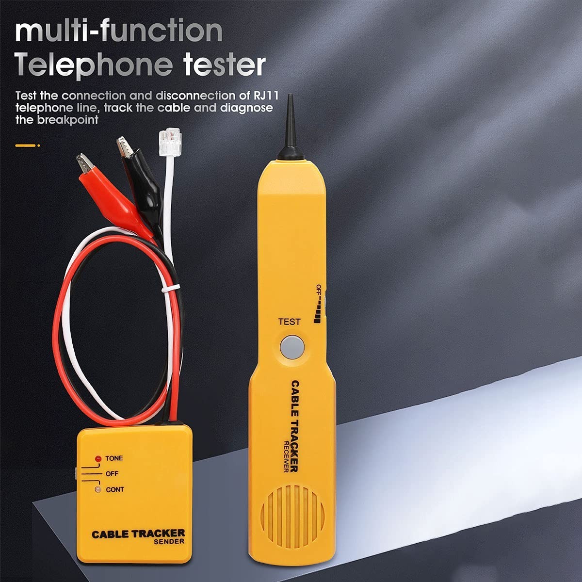 Tone Generator & Probe Kit - Essential Tool for Cable and Phone Line Testing