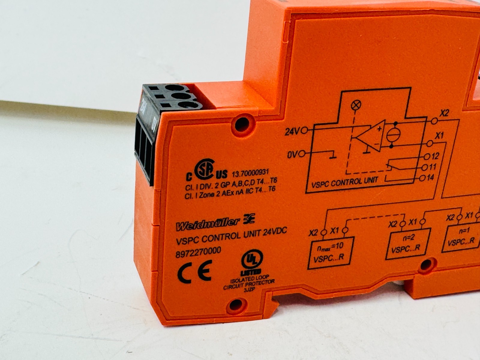 WEIDMULLER 8972270000. VSPC CONTROL UNIT 24VDC OPEN BOX