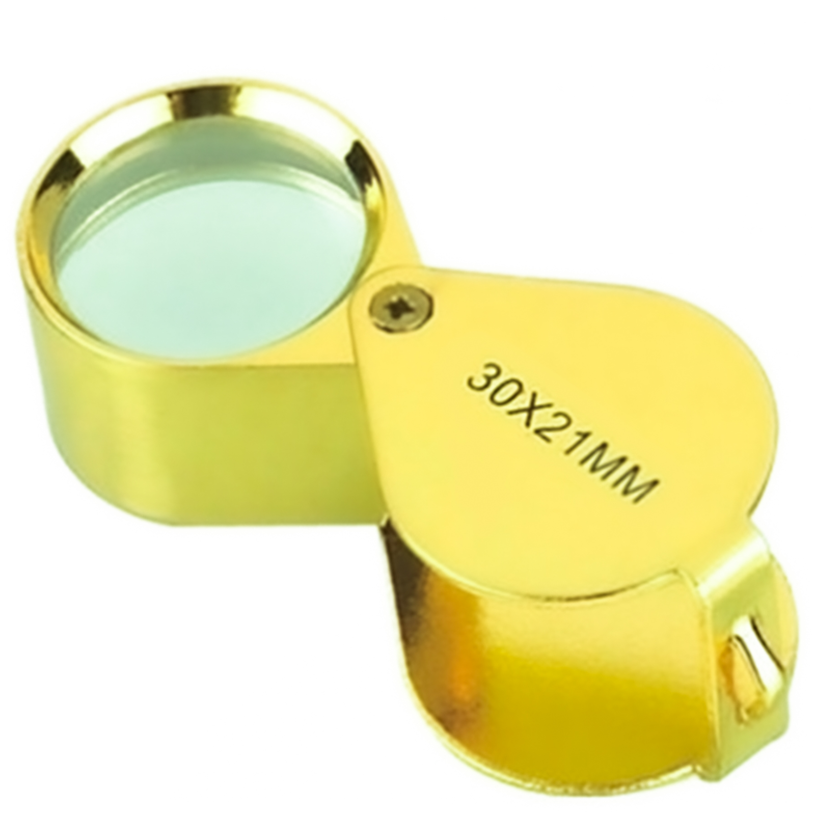 30X Jewelers Loupe Magnifying Loop Magnifier Coin Jewelry Eye Glass Pocket Lens