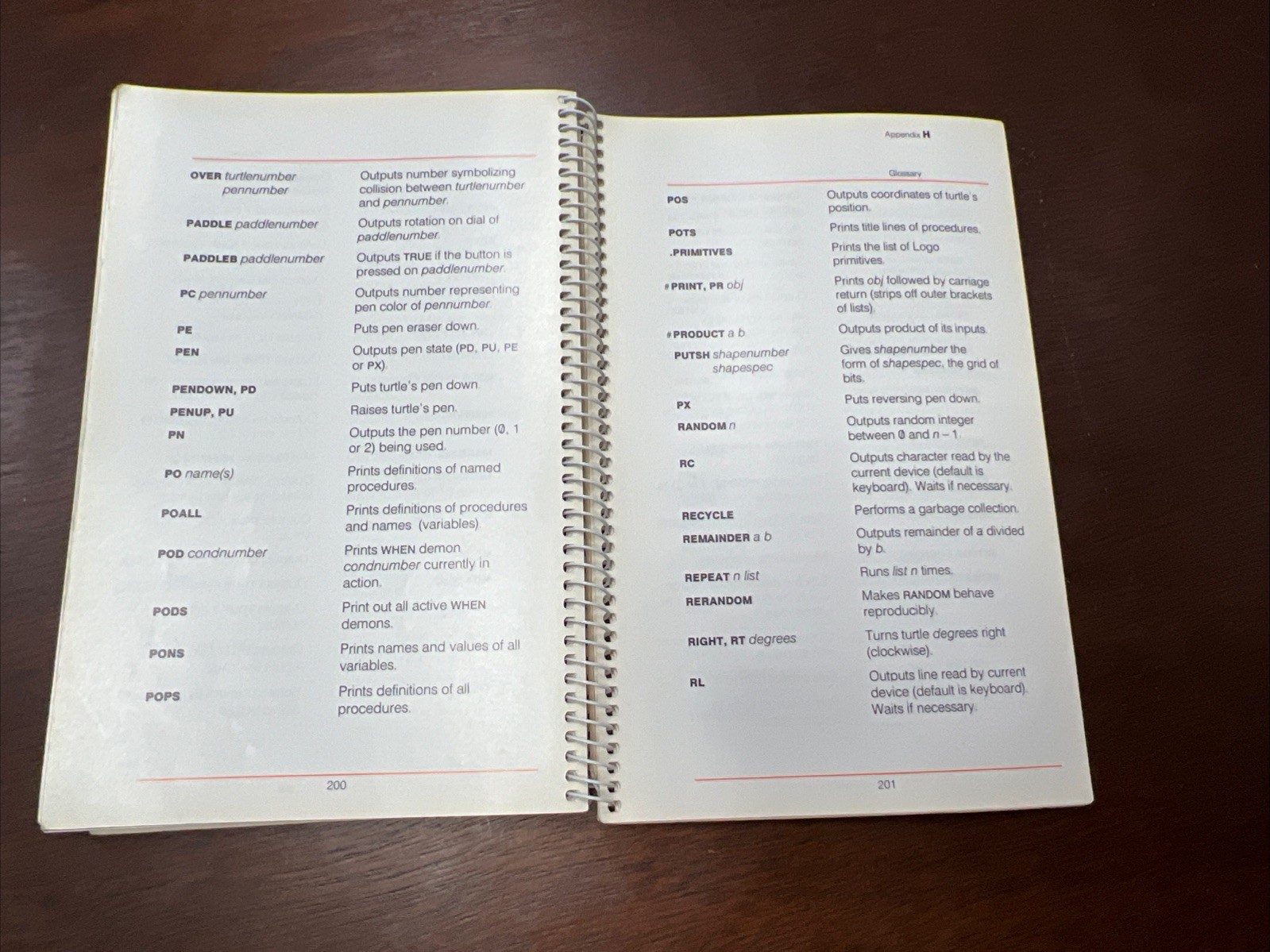 Vintage 1983 Atari Logo Manuals: Introduction to Programming & Reference Manual