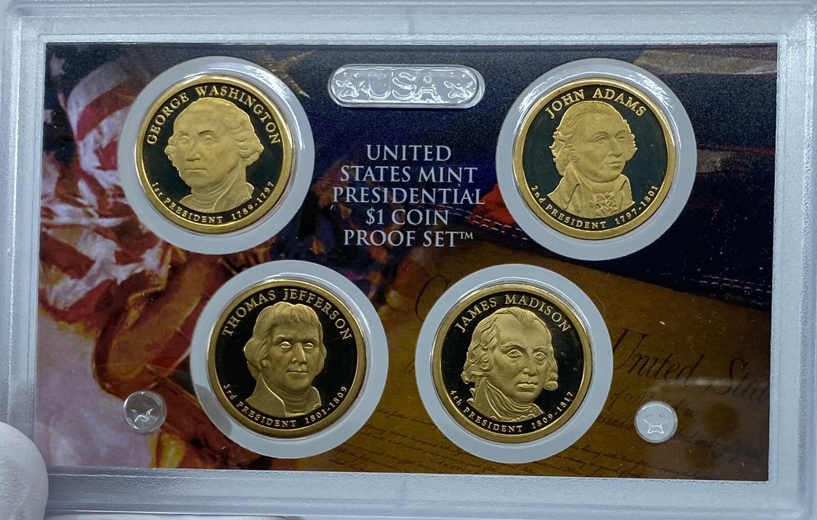 2007 S United States of America US Mint PROOF COINS Set w STATE QUARTERS i121254