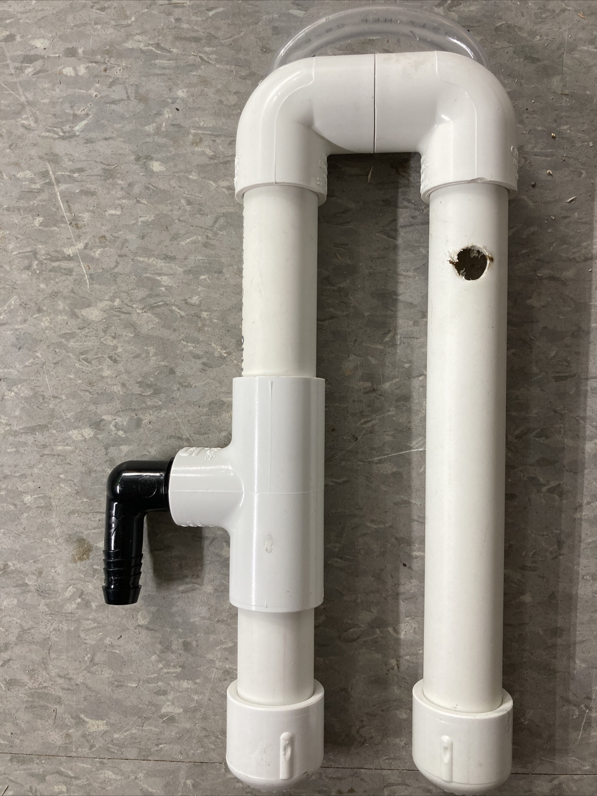 PVC Overflow Fish Tank No-drill Overflow