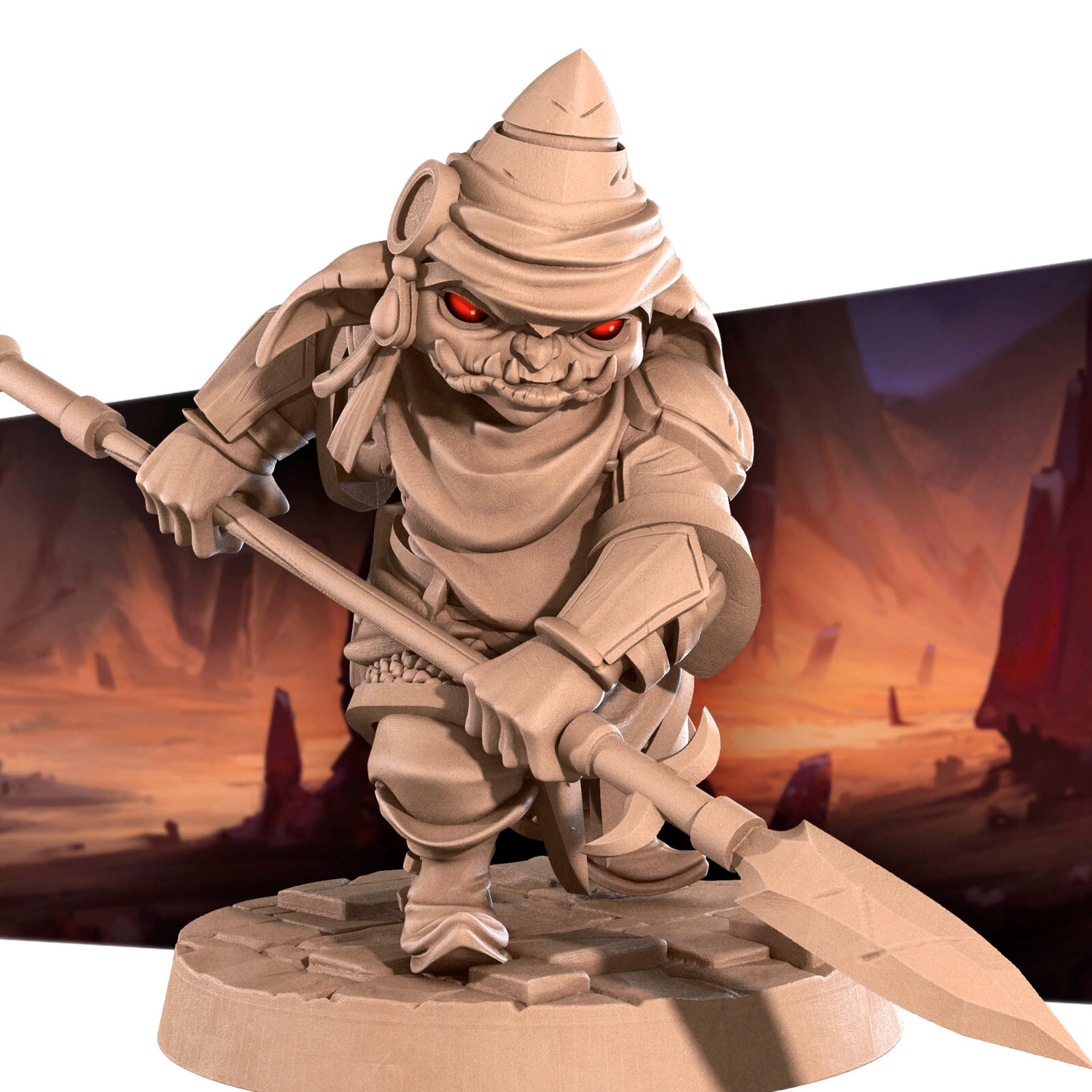 Goblin Warrior / Fighter - Bite the Bullet - Dungeons and Dragons