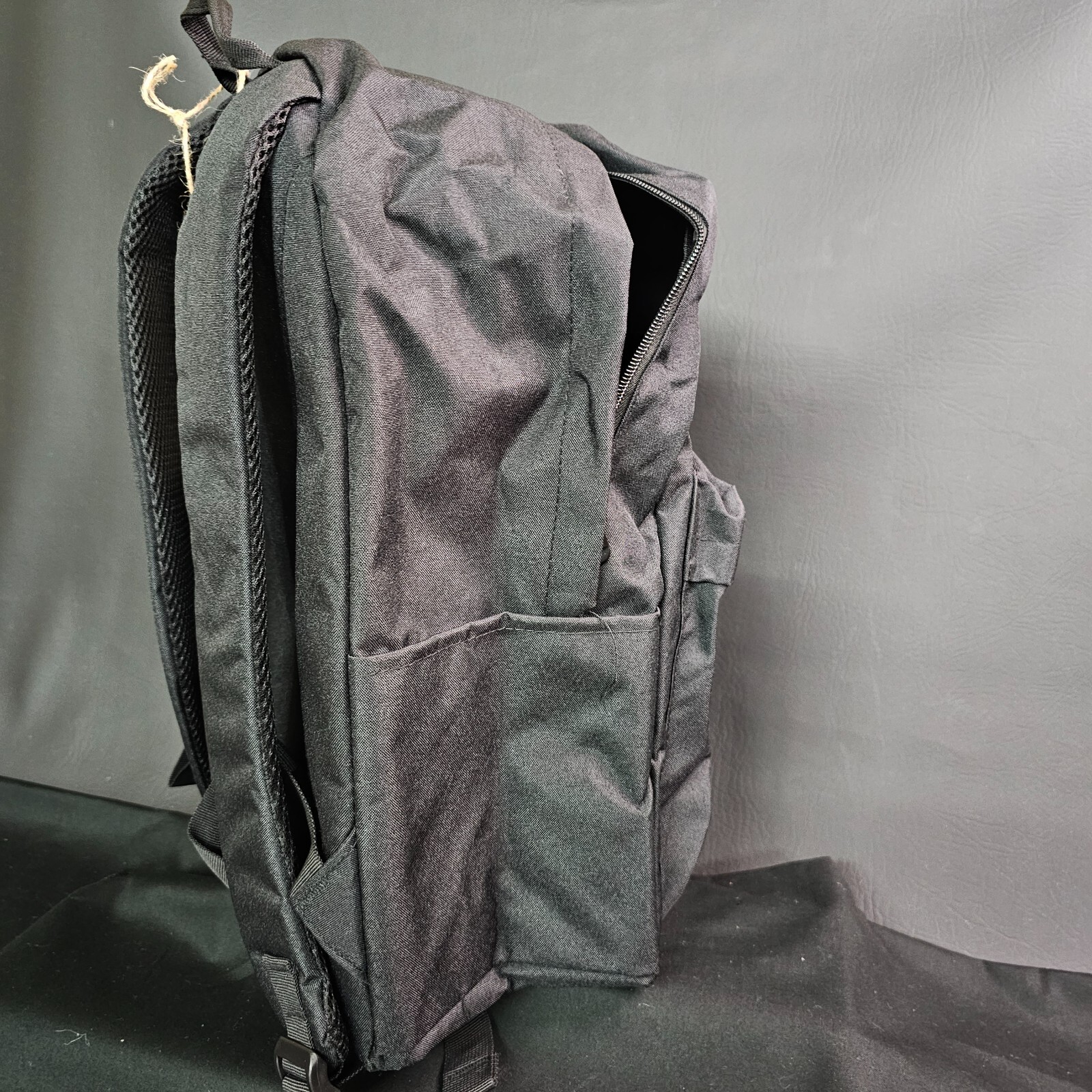 KONO School Backpack College Rucksack Lightweight Bag Black