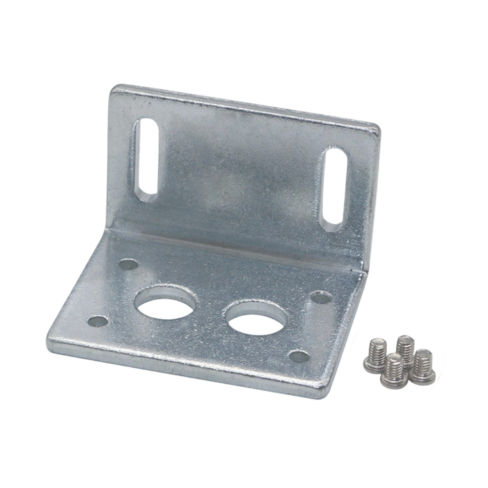 Fixed Base Motor Mounting Bracket Compatible with For Worm Gear Motors
