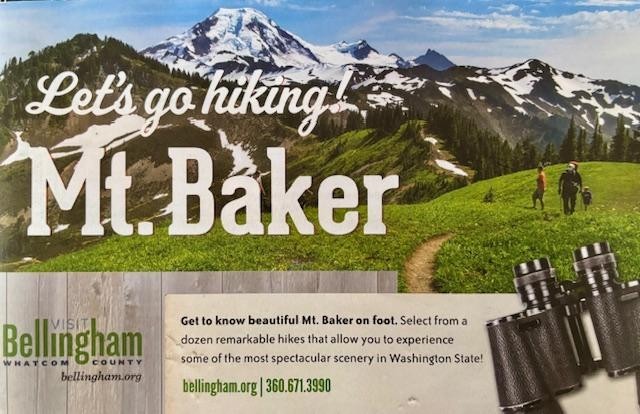 Let's Go Hiking, Mt. Baker Washington, by Visit Bellingham/Whatcom county