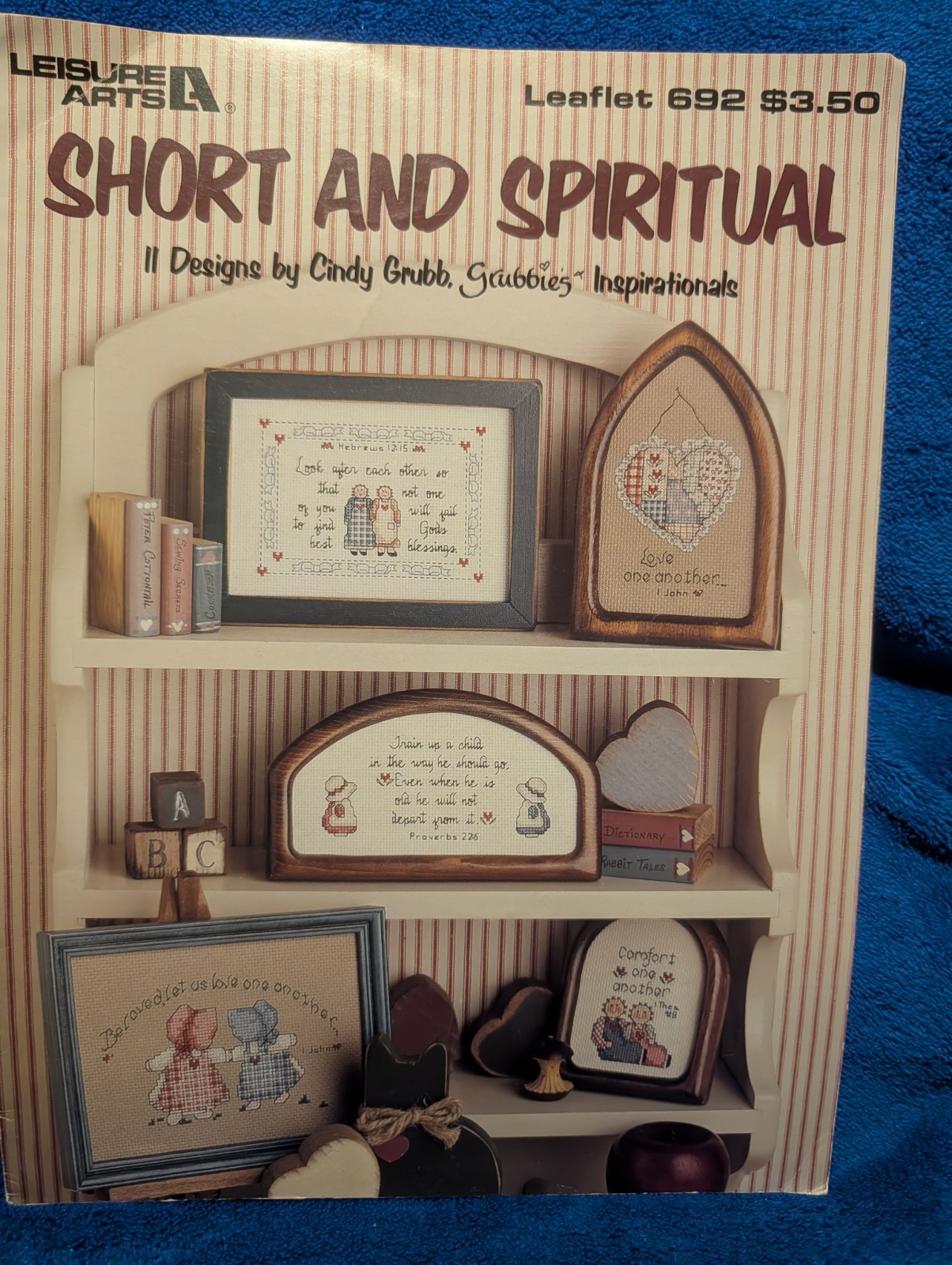 Short and Spirited Leisure Arts #692 Cross Stitch Pattern
