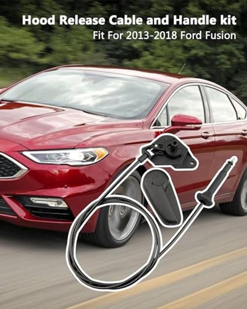 Hood Release Cable Pull Handle Fit for Ford Fusion 2013-2018 | Handle Bracket