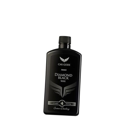 Black Carnauba Wax Polish, Pigmented Formula 3 in 1 Removes Surface