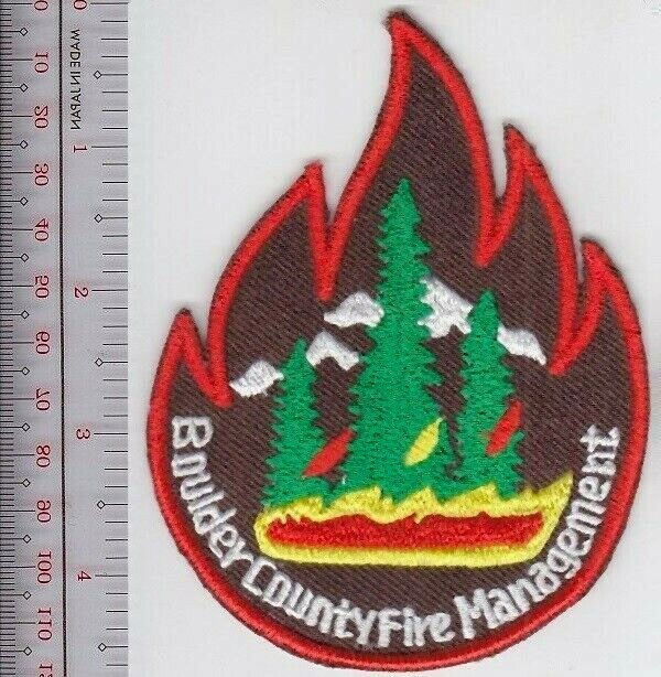 Boulder County Fire Management Department Forestry Hot Shot Fire Crew NO TARIFF