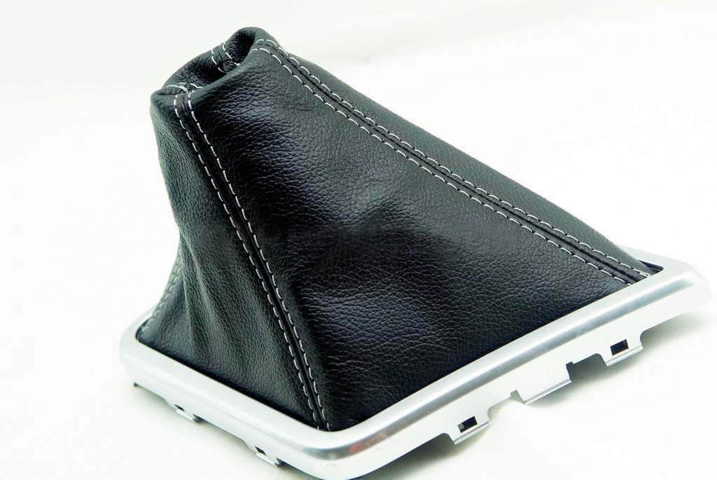 Manual Boot Leather Synthetic for Dodge Challenger STR8 STX 08-14 Gray Stitch