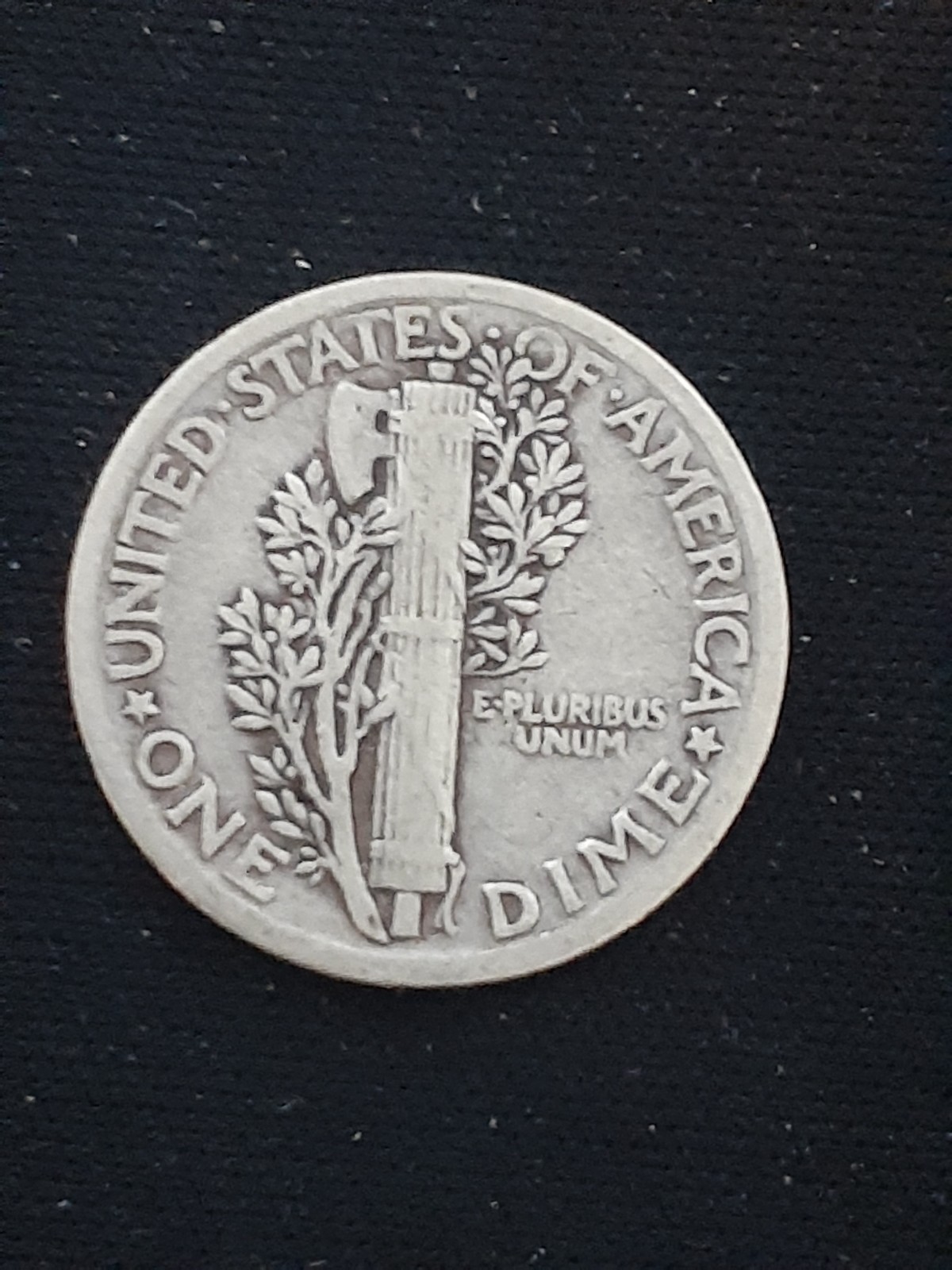 1925 MERCURY DIME SILVER FINE