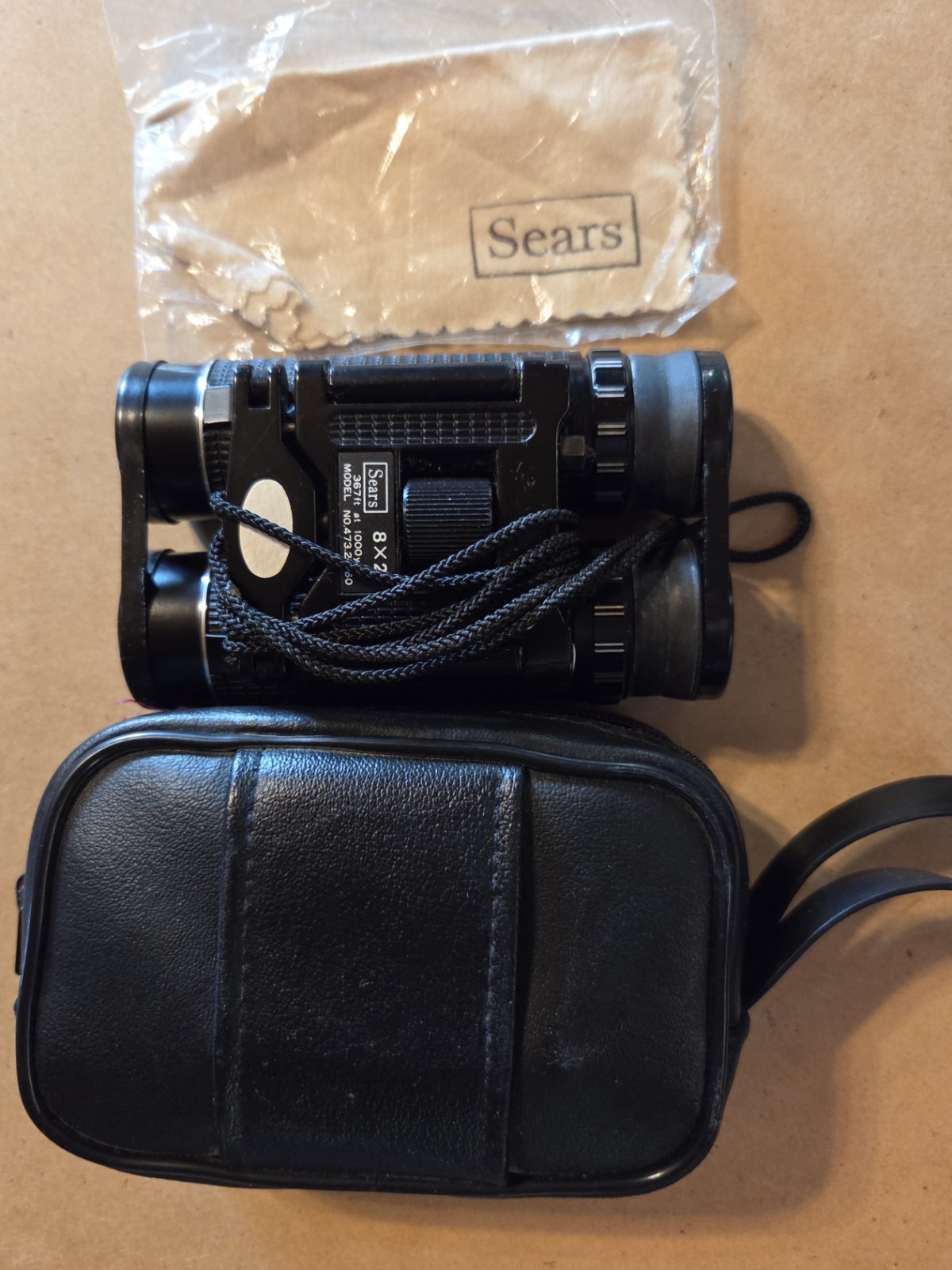 Vintage Sears 8x21 Compact Binoculars