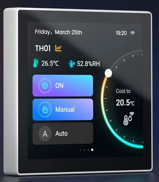 SONOFF Smart home control touch panel LCD, PRO white