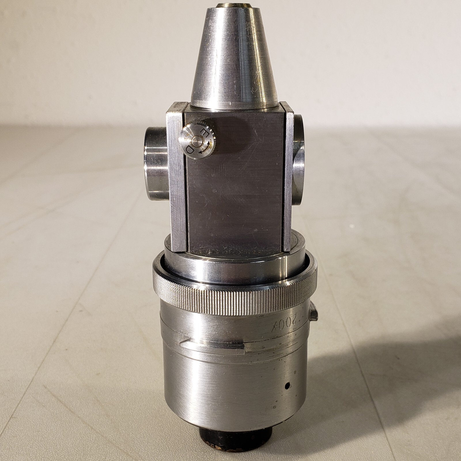 200x Objective Optic For Microscope Cube Beamsplitter Focus