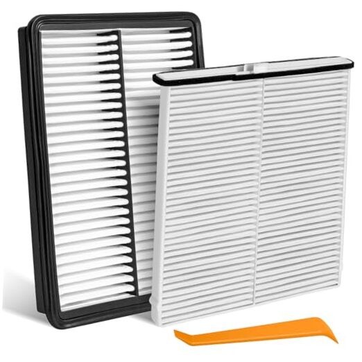 Engine & Cabin Air Filter Kit Compatible with 2014-2018 Mazda 3 2.0L 2.5L 2014