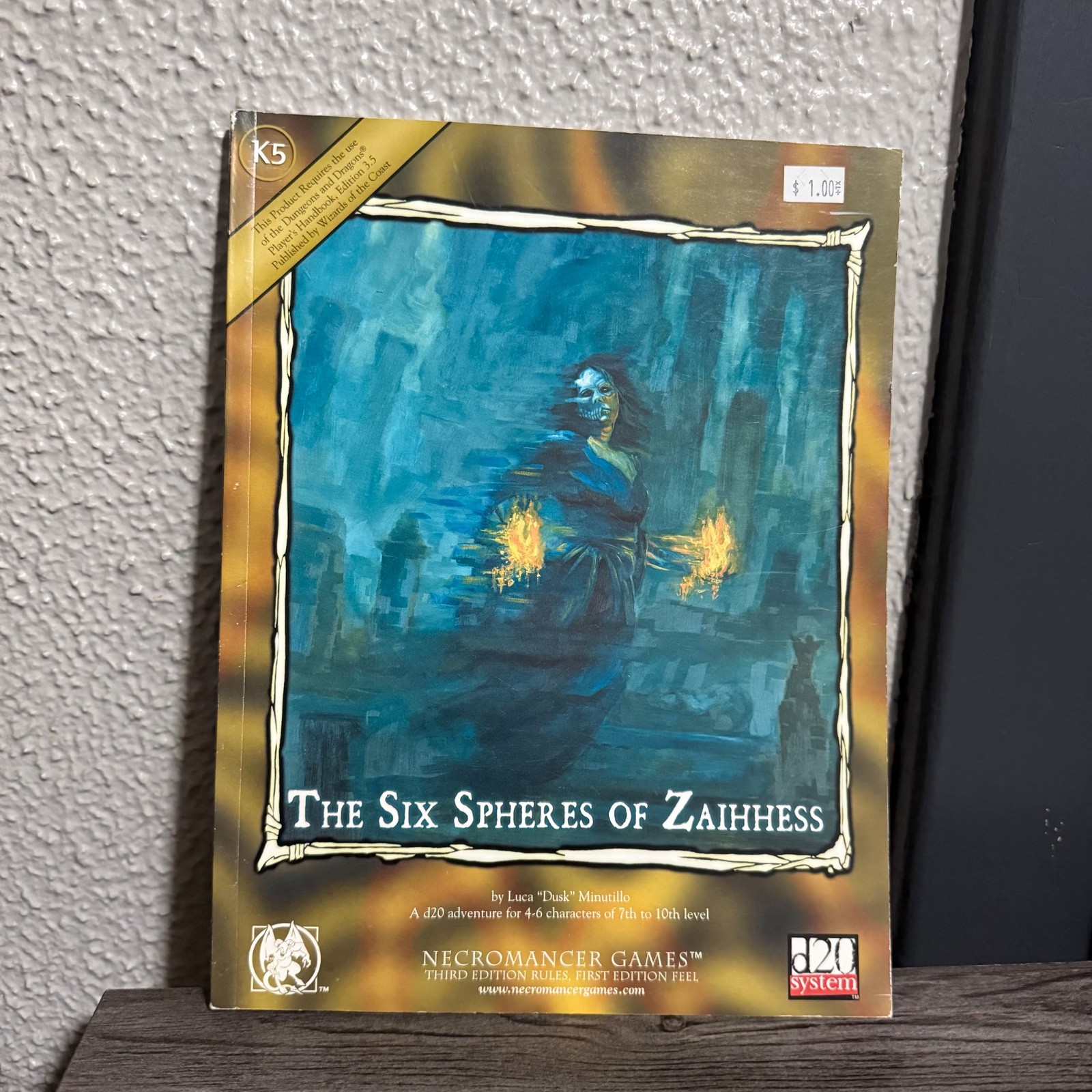 The Six Spheres Of Zaihhess Adeventure in the Ruins ofthePast Necromancer Games