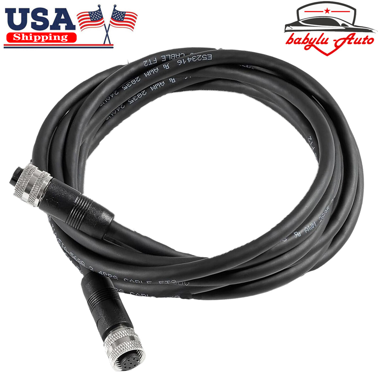 for Humminbird 720073-5 15Ft Boat Ethernet Cable AS EC 15E for Helix 15 12 10 9