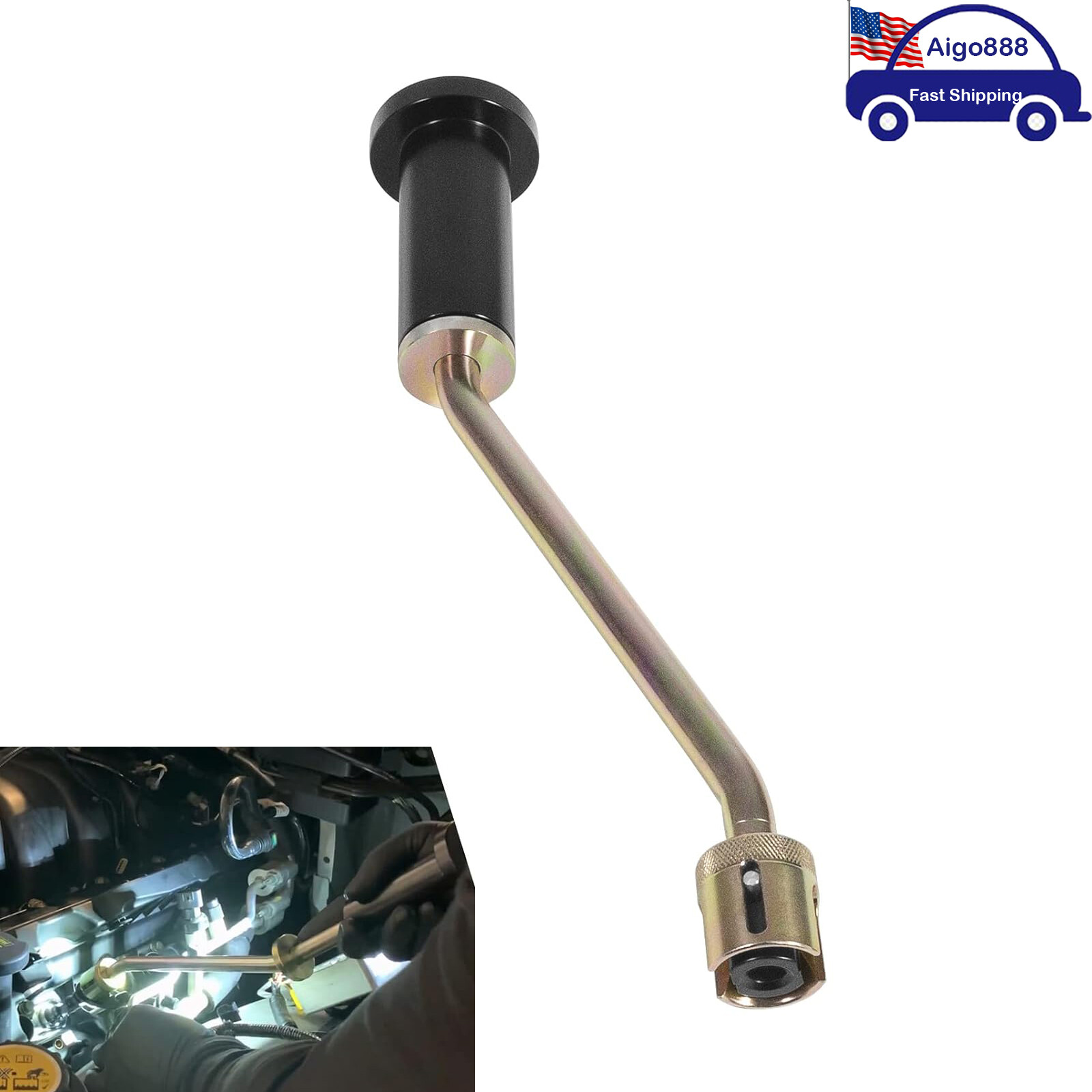Fuel Injector Remover Tool 310-197 for Jaguar 3.0 and Land Rover 5.0L V8 Engines