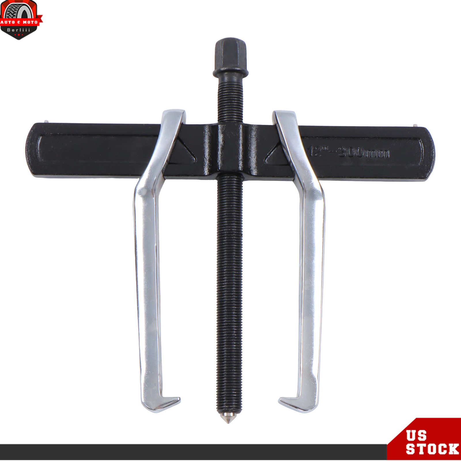 12 Inch 2-Jaw Gear Puller Adjustable For Bearing Puller Gears Removal Tool