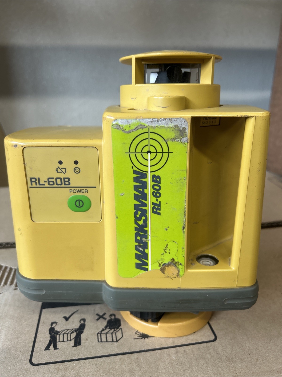Topcon Marksman RL-60B Rotating Laser Level--Untested