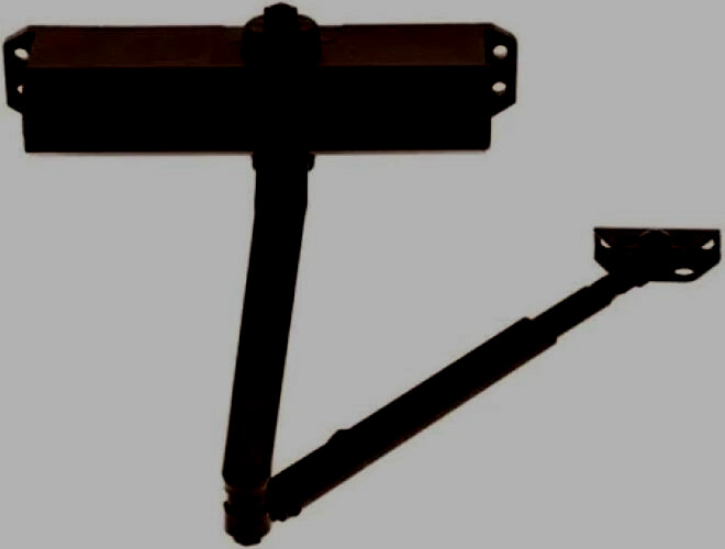 NORTON J1601 BLK DOOR  CLOSER FOR TOP JAMB INSTALL W/DEEP REVEALS 2 3/4 THRU 7"