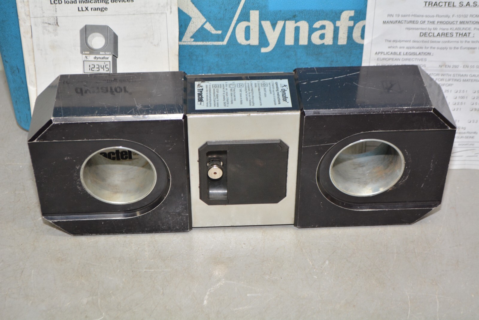 ^ Dynafor LLX Digital Load Indicator 25 Tons #X3922