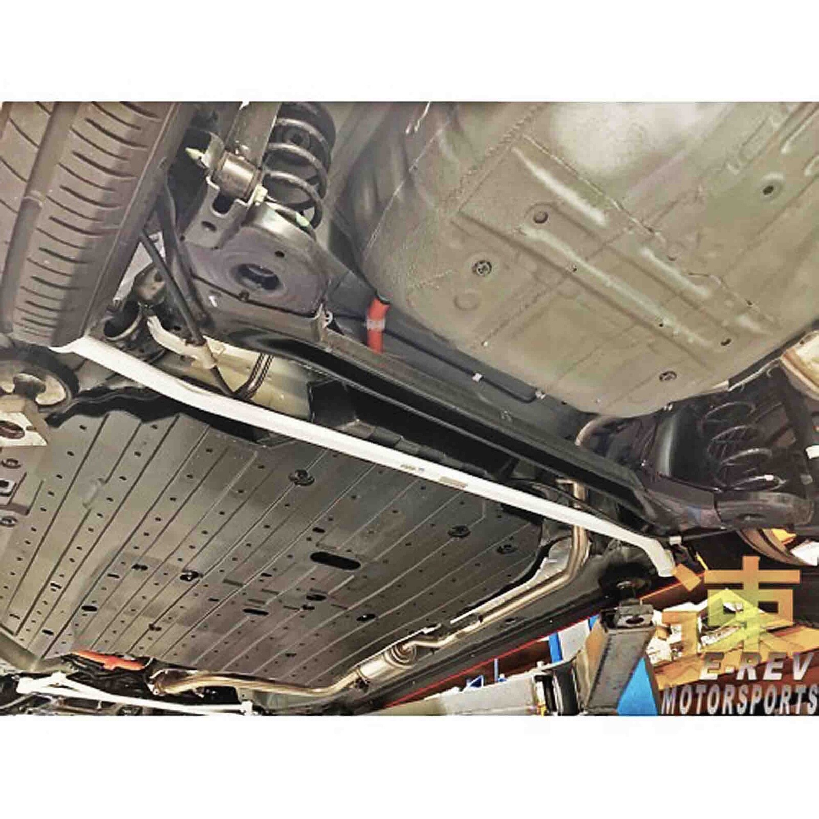 HONDA FIT JAZZ GK 1.5 '13 ULTRA RACING 2 POINTS REAR LOWER MEMBER BRACE