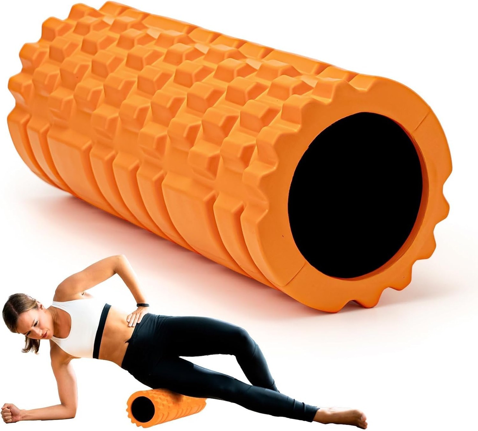 Foam Roller High Density 13 Inches Exercise Roller for Deep Tissue Massage
