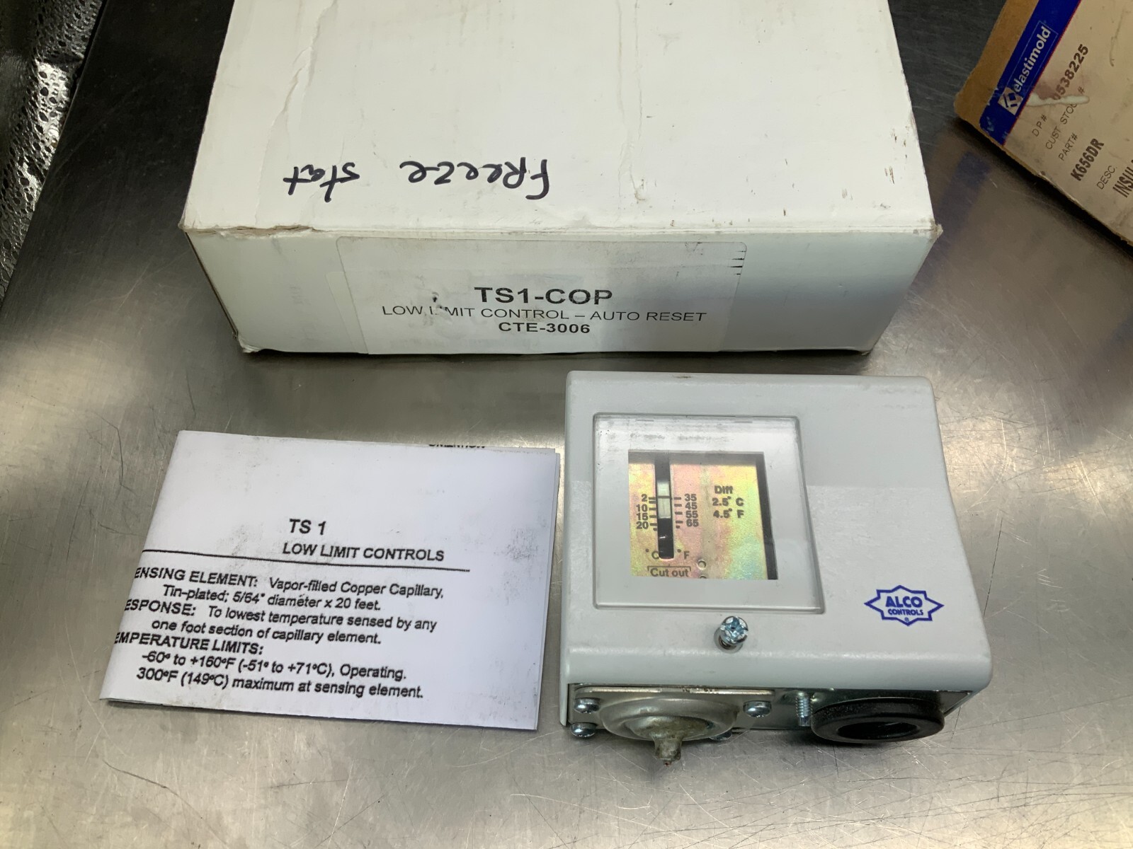 Alco Controls TS1-COP Low Limit Control-Auto Reset