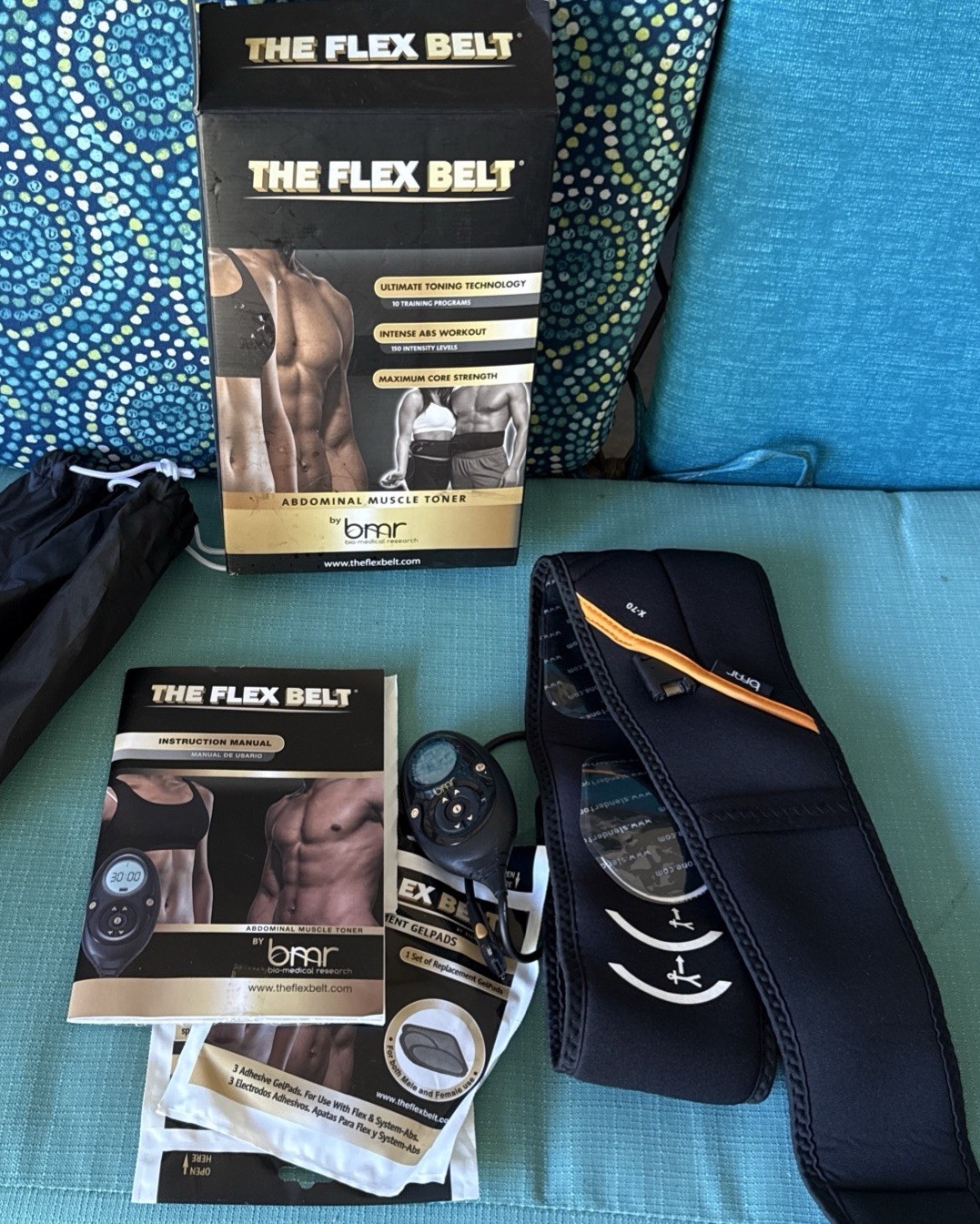 The Flex Belt Abdominal Muscle Toner by BMR Slendertone - Parts ERR No Charger