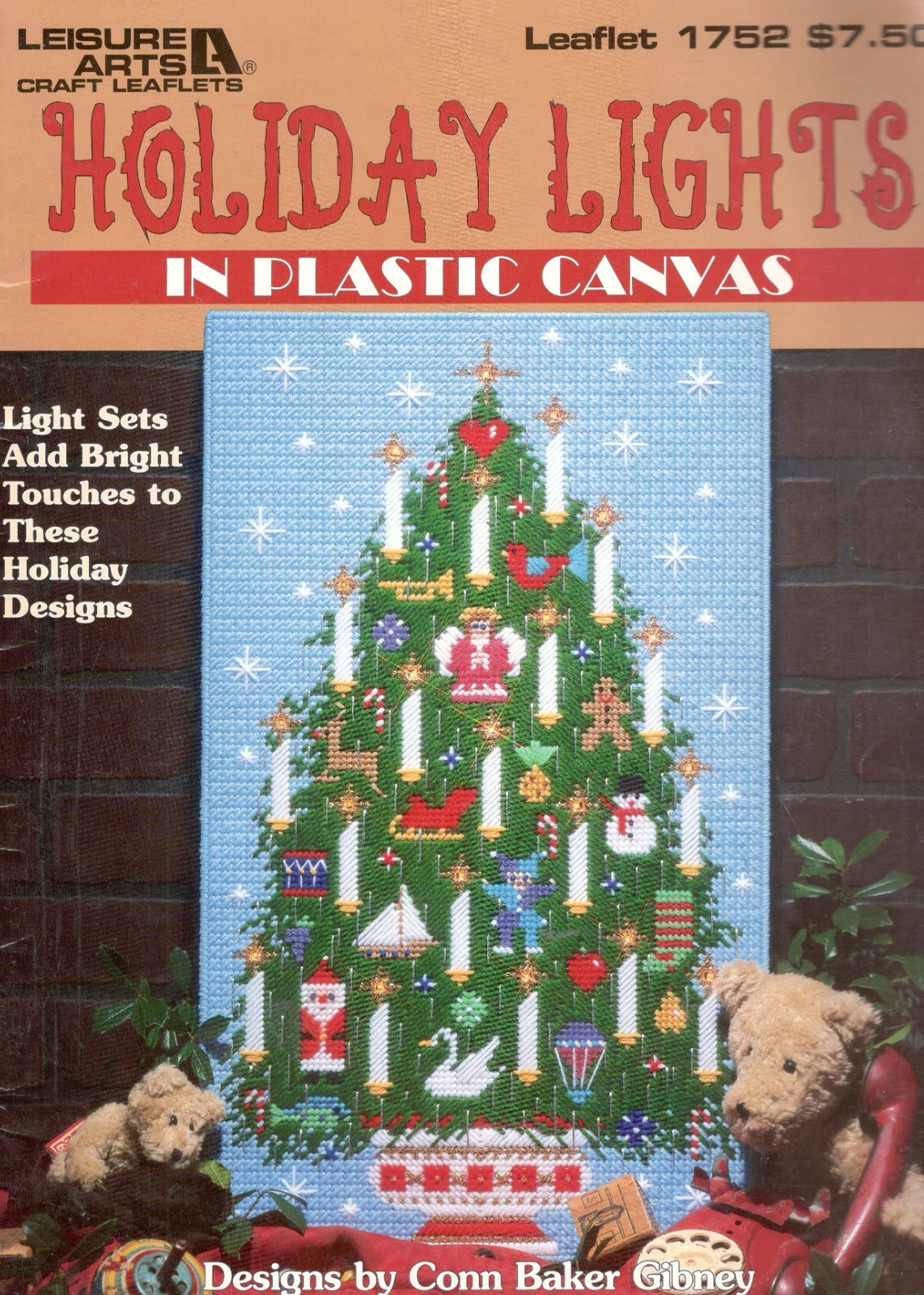 Holiday Lights in Plastic in Canvas Booklet American Leisure Arts 1752