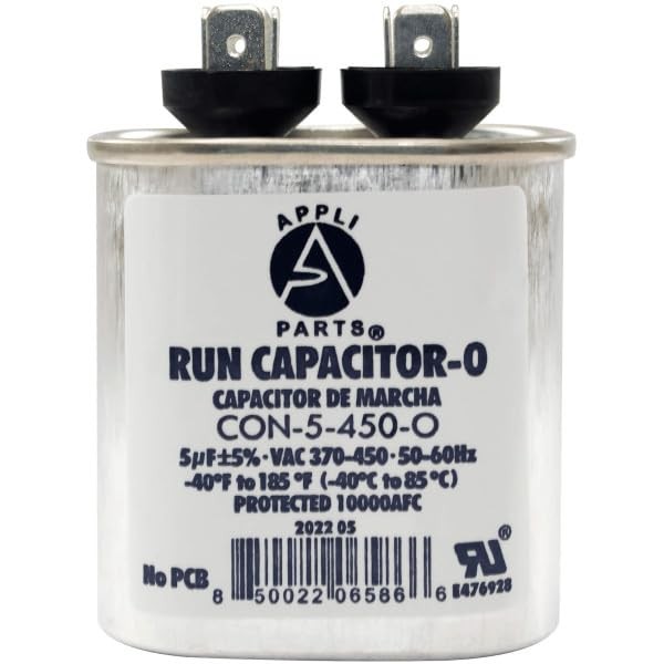 Appli Parts Condensador Capacitor de Marcha 5 Mfd uF (microfaradios)...
